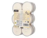 Bougies chauffe-plat Maxi, diamètre: 57 mm, blanc