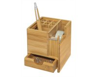 Pot à crayons, en bambou