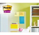 Bloc-note super sticky notes, 101 x 152 mm, jaune
