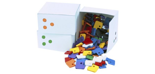 Protections angulaires pour clés, carton de 100 pièces