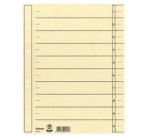 Intercalaires carton, A4 extra large, chamois