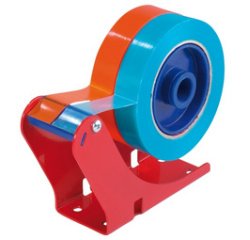 Dévidoir de bureau 6012, boîtier en acier, rouge