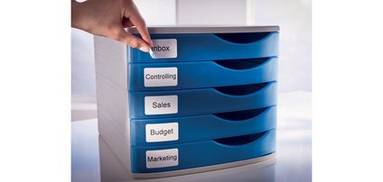 Etiquettes en rouleau, 57 x 32 mm, blanc