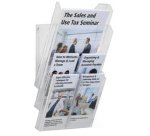 Porte-brochures COMBIBOXX pro, transparent