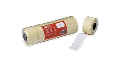 Etiquette pour étiqueteuse de prix, 32 x 19 mm, blanc