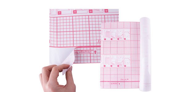 Film couvre-livres, adhésif, 500 mm x 1,5 m