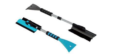 Ice scraper with snow brush, 66 cm