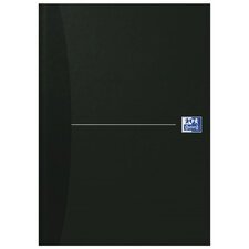 Carnet de notes 'Smart Black' - relié, A4, quadrillé