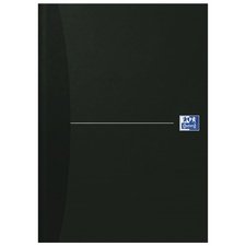 Notitieboek 'Smart Black' gebonden A5 geruit - zwart