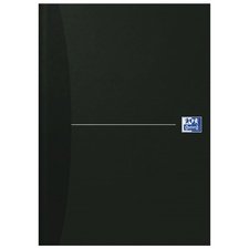 Carnet de notes 'Smart Black' - relié, A4, quadrillé