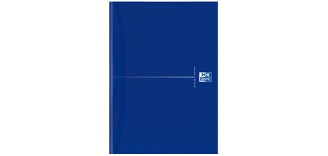 Notizbuch 'Smart Black' - gebunden, A4, kariert