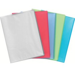 Exacompta protège-documents Chromaline 50 pochettes      couleurs assorties