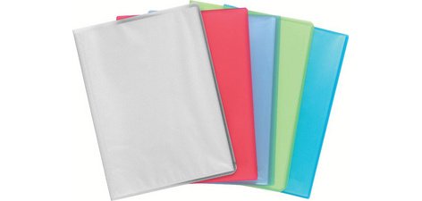 Exacompta Chromaline Display Book, 80 Views, A4, Semi Rigid PP