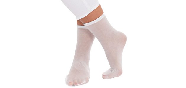 Chaussette jetable 'FOOT FRESH', blanc