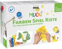 Gouache aux doigts 'MUCKI', kit de peinture pour jouer