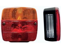 Feu arrière de remorque, 4 fonctions, sans ampoule