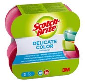 Scotch-Brite Eponge universelle Delicate Color Comfort, rose