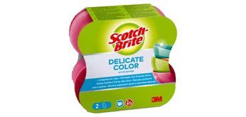 Scotch-Brite Eponge universelle Delicate Color Comfort, rose