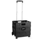Chariot de transport avec caisse pliante, charge 30 kg