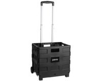 Chariot de transport avec caisse pliante, charge 30 kg