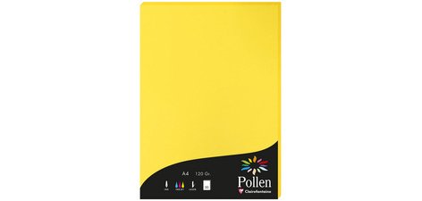 Papier A4, jaune soleil