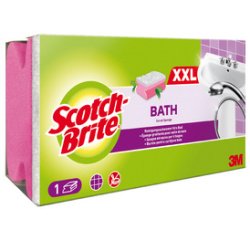 Scotch-Brite Eponge de nettoyage Soft, rose clair/blanc