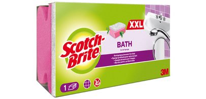 Scotch-Brite Eponge de nettoyage Soft, rose clair/blanc