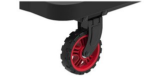 Chariot à plate-forme, plate-forme en plastique