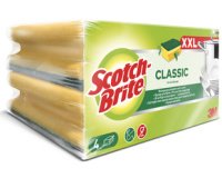 Scotch-Brite Eponge de nettoyage Classic XXL, vert/jaune