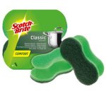 Scotch-Brite Eponge à récurer Classic Comfort, couleur: vert