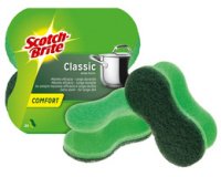 Scotch-Brite Eponge à récurer Classic Comfort, couleur: vert