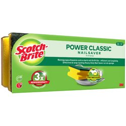 Scotch-Brite Eponge à récurer Classic, paquet de 3