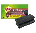 Scotch-Brite Eponge de nettoyage pour BBQ, couleur: noir