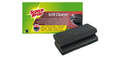Scotch-Brite Reinigungsschwamm für BBQ, Farbe: schwarz