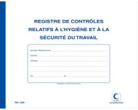 Registre 'Contrôles relatifs à l'hygiène & la sécurité'