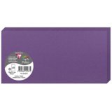 Paquet de 25 cartes pliées Pollen 106x213mm 210g/m² - Violine
