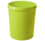 Corbeille à papier GRIP TREND COLOURS, PP, 18 L, vert