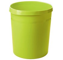 Corbeille à papier GRIP TREND COLOURS, PP, 18 L, vert