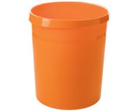 Corbeille à papier GRIP TREND COLOURS, PP, 18 L, vert