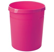 Corbeille à papier GRIP TREND COLOURS, PP, 18 L, vert