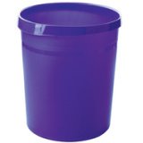 Corbeille à papier GRIP TREND COLOURS, PP, 18 L, vert
