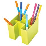 Multipot à crayons BRAVO TREND COLOURS, vert citron