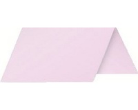 Tischaufsteller pollen 85x80mm (gefaltet 85x40mm) 210g 25 stück - bonbonrosa