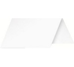 Marque-place 85 x 80 mm, blanc