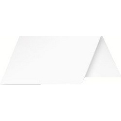 Marque-place 85 x 80 mm, blanc