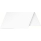 Marque-place 85 x 80 mm, blanc