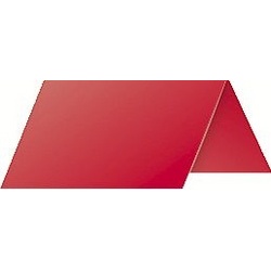 Clairefontaine pollen, place cards 85x80mm packed 25s - intensive red|