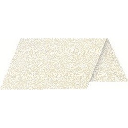 Clairefontaine pollen, place cards 85x80mm packed 25s - iridescent white