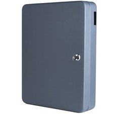 Armoire à clés pour 140 clés, gris foncé