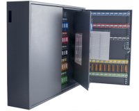 Armoire à clés pour 300 clés, gris foncé